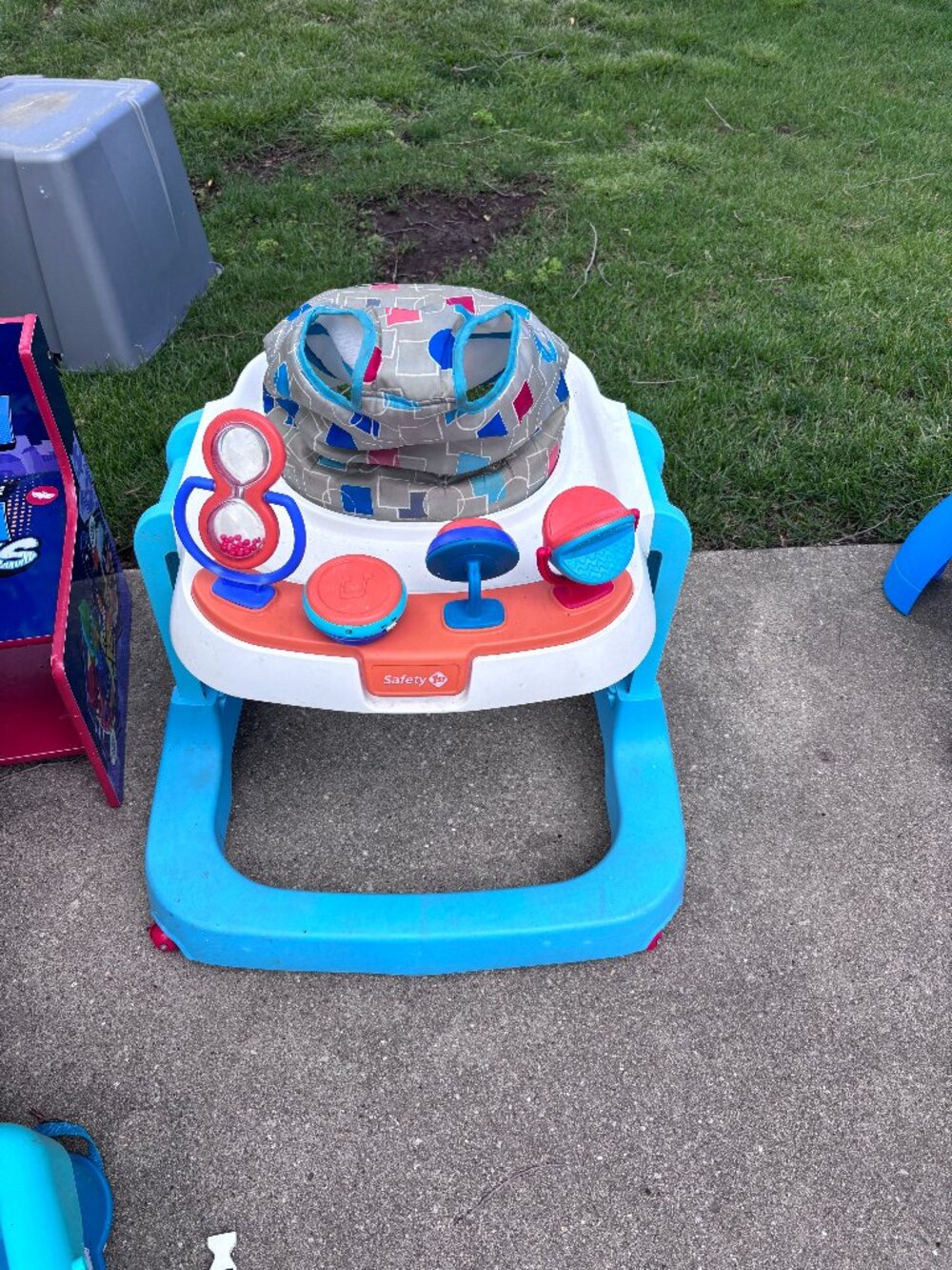 Safety 1st Baby Activity Walker | Padded Seat Interactive Toys